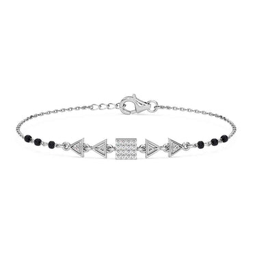 Silver Mangalsutra Bracelet