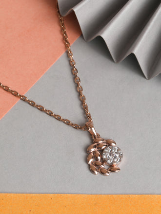 CLARA 925 Sterling Silver Jazz Pendant Chain Necklace 