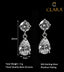 Clara 925 Sterling Silver Liba Drop Earrings