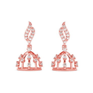 Silver Alani Jhumki Earrings