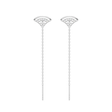 Silver Aria Sui Dhaga Threader Earrings