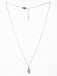 CLARA 925 Sterling Silver Pink Solitaire Pendant Chain Necklace 